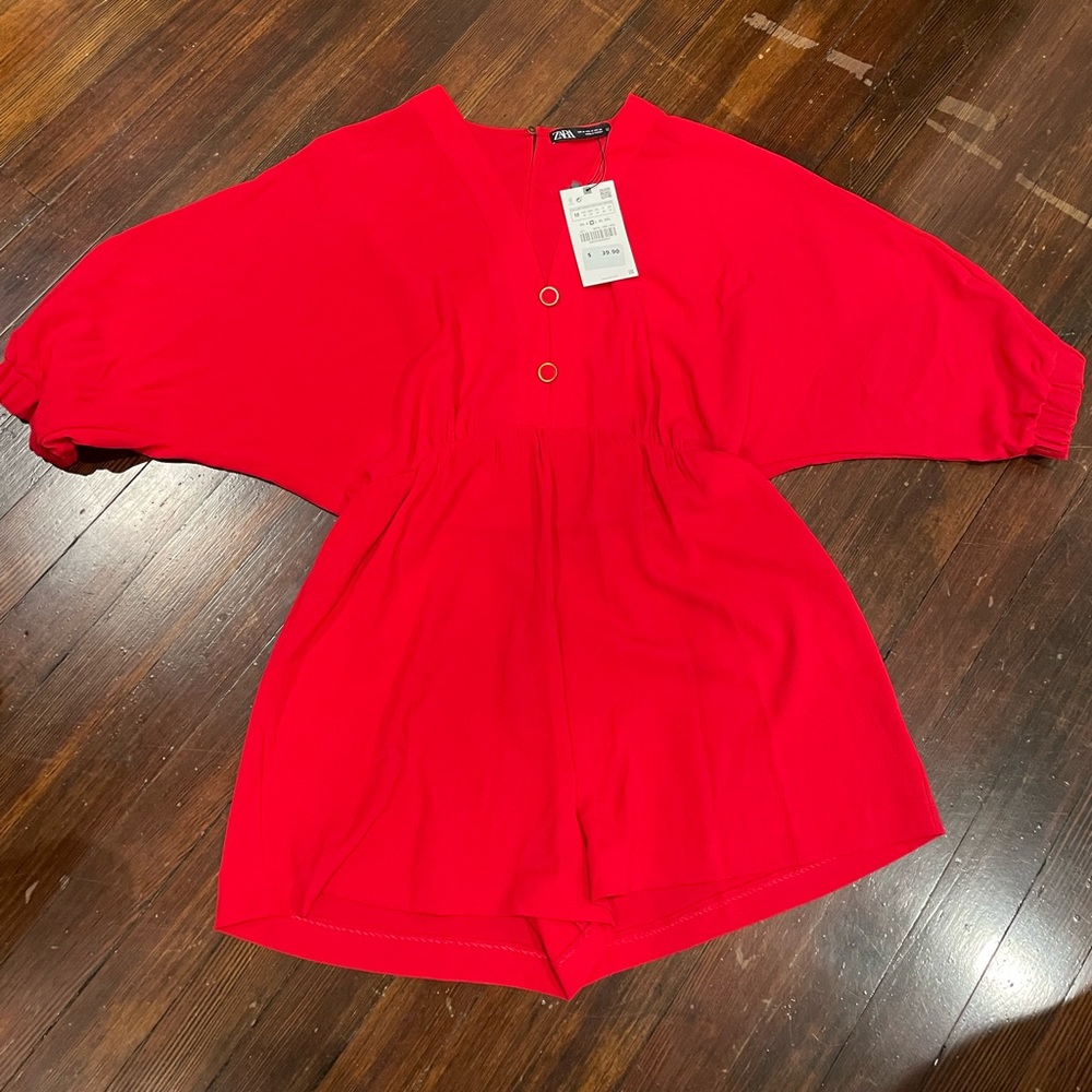COPY - Zara Red Romper